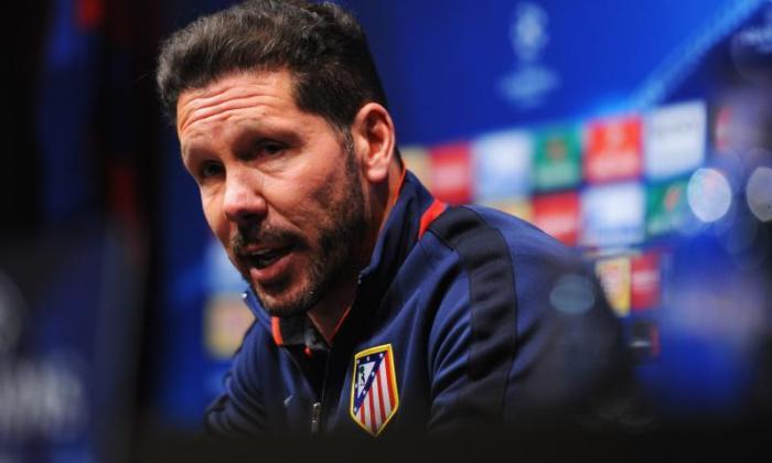 Atletico Madrid Manager Diego Simeone承认他正在关注米兰工作