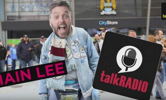 Talkradio的Iain Lee恶作剧通过假装成为一个男人城市粉丝来召唤Talksport