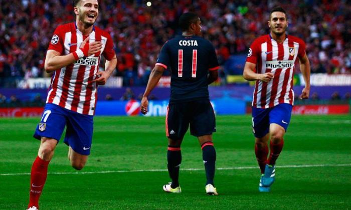 Atletico Madrid 1-0拜仁慕尼黑：早期的扫罗罢工atleti优势