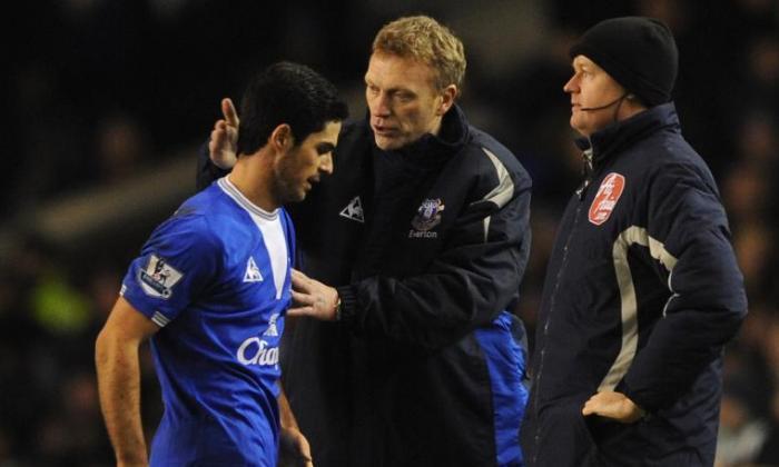 Mikel Arteta Hails David Moyes As Everton Sack Roberto Martinez