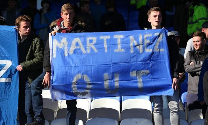 听：Roberto Martinez讨论了Win V Bournemouth之后的埃弗顿粉丝抗议活动