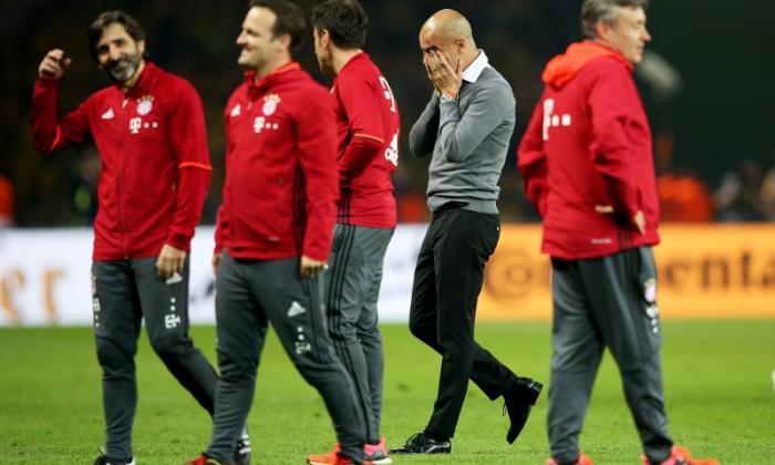 手表：Pep Guardiola在曼彻斯特城市前面的泪流满面突破了DFB- Pokal胜利