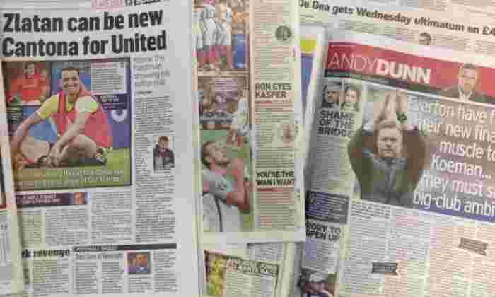 转移谣言和周日报纸八卦：男子联合，阿森纳，利物浦和曼城新闻