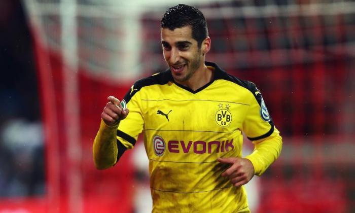 确认的：Henrikh Mkhitalan Joins United Borussia Dortmund加入了2600万英镑的费用