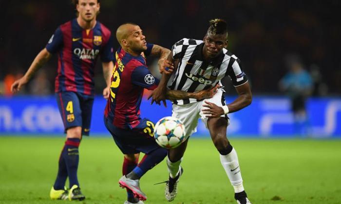 Juventus New Boy Dani Alves预计Paul Pogba拒绝曼彻斯特市，曼联和皇家马德里兴趣