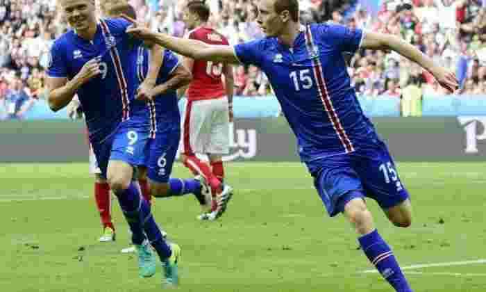 2016年欧元：冰岛2-1奥地利：已故的Arnor TraustAson Strike在与英格兰的最后16次会议上