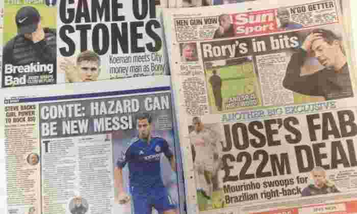 转移谣言，新闻和八卦：星期天报纸 - 利物浦，男子联合，切尔西和阿森纳最新