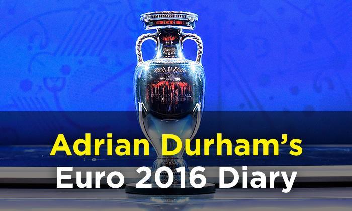 2016年欧元日记：阿德里安·达勒姆观看杰克威尔奇队在训练中闪耀，坐落在韦恩鲁尼下