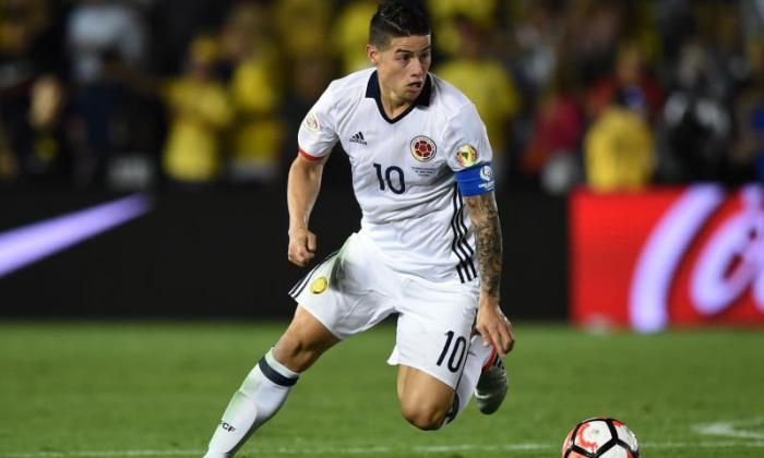 曼彻斯特联队转移新闻：Red Devils表£34million james rodriguez  - 报告