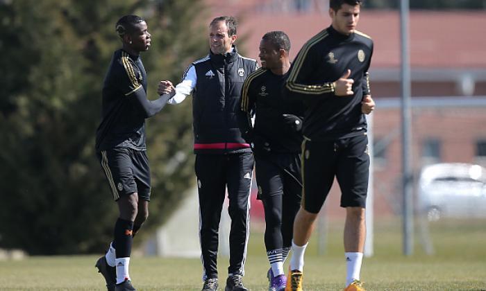Paul Pogba转让：Juventus Manager Allegri说，玩家将报告培训