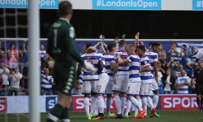 Queens Park Rangers 3-0利兹联合：Jimmy Floyd Hasselbaink的篮球队从冠军传单上下车