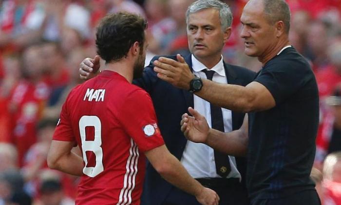 'Juan Mata非常幸福' -  Jose Mourinho坚持曼联明星对社区盾牌的影响感到高兴