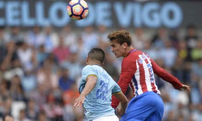 手表：曼联和切尔西目标Antoine Griezmann Nets For atletico Madrid