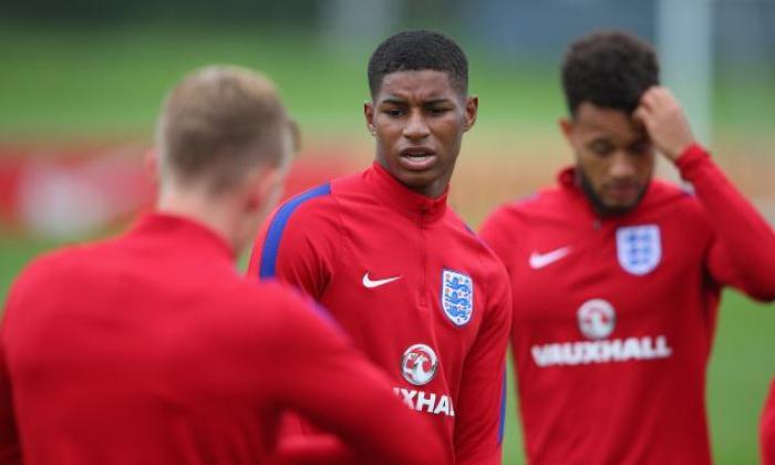 Marcus Rashford'没有被他抛弃的东西迷惑' - 英格兰21岁以下的老板Gareth Southgate