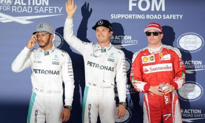 日本大奖赛合格：Nico Rosberg击败Lewis Hamilton到杆