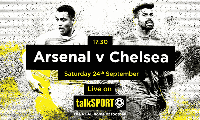 阿森纳v Chelsea Live Stream：首屈一指的联赛匹配在2016年9月24日星期六的Talksport上的覆盖范围