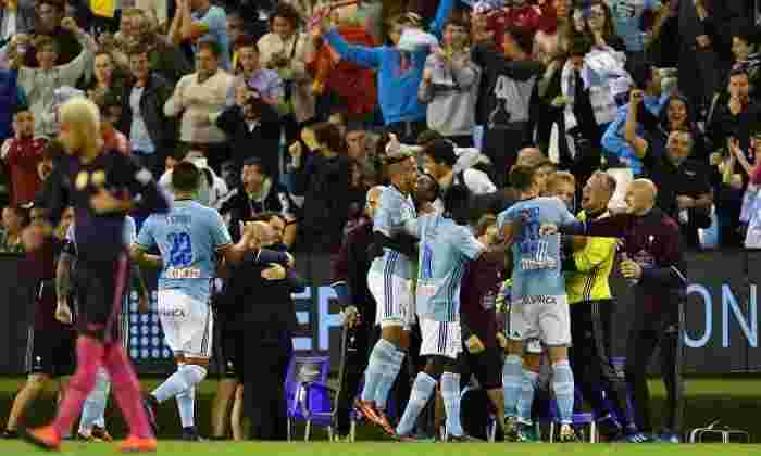 Laliga：Celta de Vigo 4-3巴塞罗那：巴尔卡失去惊悚片留下来