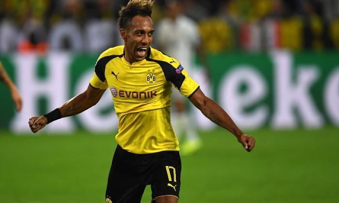 Pierre-Emerick Aubameyang Gorsia Dortmund的Video Pierre-Emerick Aubameyang Goals曼彻斯特城市转移链接后