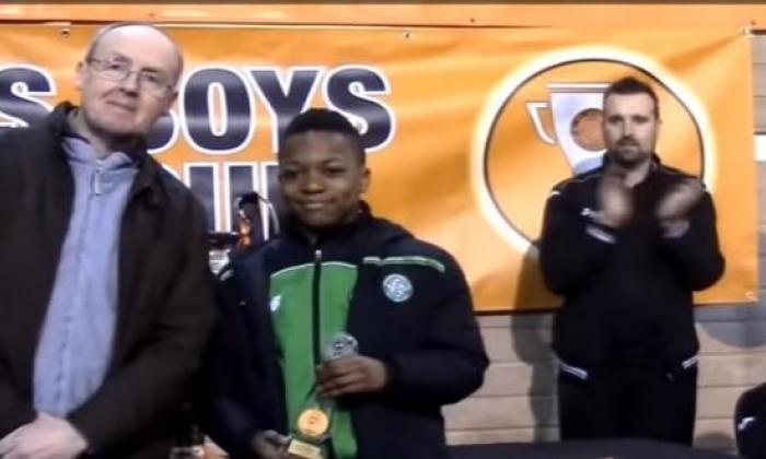 苏格兰姓名在胜利盾队的凯尔特星球karamoko dembele