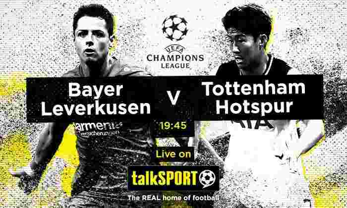Bayer Leverkusen V Tottenham Hotspur Live Stream和确认的阵容：2016年10月18日的冠军联赛报道