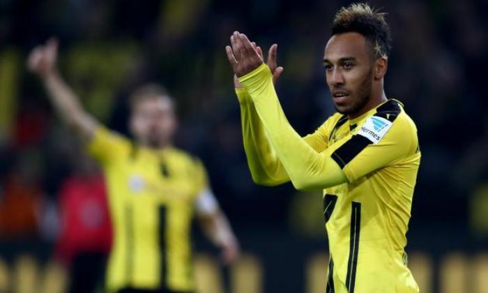 Borussia Dortmund在曼彻斯特城目标Pierre-Emerick Aubameyang拍摄7100万英镑的价格标签 - 报告