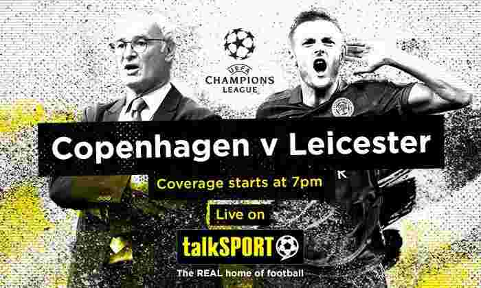 FC Copenhagen V Leicester City Live Stream并确认阵容：2016年11月2日的冠军联赛报道