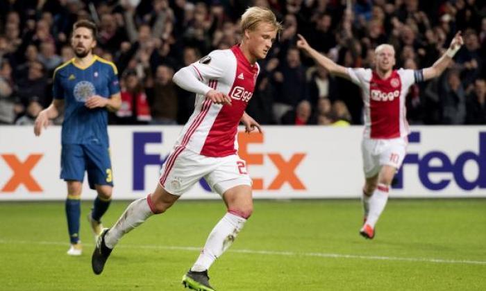 曼彻斯特城FC转移新闻：关键侦察员在俱乐部雷达上确认Ajax前锋Kasper Dolberg