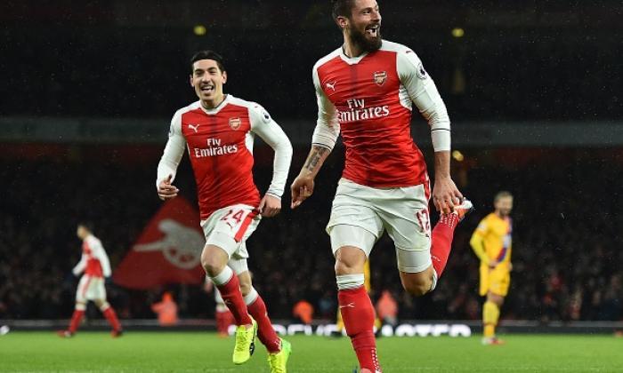 阿森纳FC新闻：Arsene Wenger Hails Olivier Giroud Roall反对水晶宫