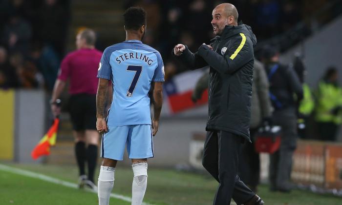 Pep Guardiola Hails Raheem Sterling作为一个“战斗机”，因为在利物浦回归之前