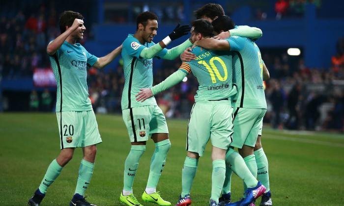 视频：阿特里科马德里1-2巴塞罗那：Luis Suarez和Lionel Messi作为加泰罗尼亚巨人的目标，距离Copa del Rey Final迈进了一步