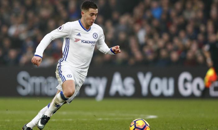 听：Chelsea Midfielder Eden Hazard表示，在英超联赛冠军赛中没有任何东西决定