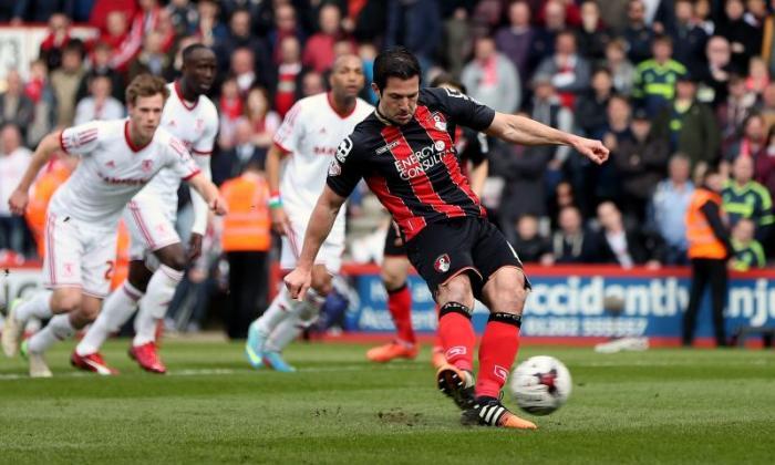 BOURNEMOUTH 3-0 MIDDLESBROUGH：樱桃风暴过去推广竞争对手坐在桌子的顶部