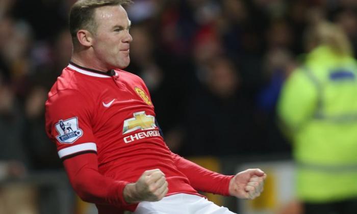 Louis范加尔支持Wayne Rooney到结束了Anfield的十年长期的目标