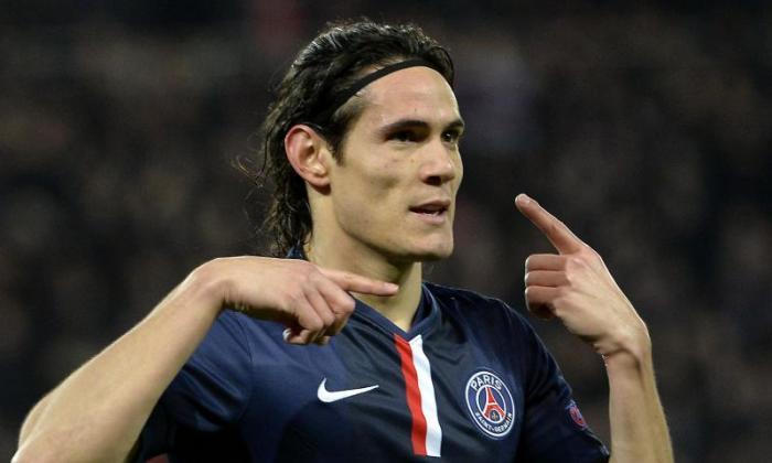 Edinson Cavani提示在PSG退出作为阿森纳和曼联的眼睛举行55米的杀手队