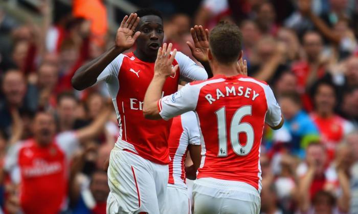 Aaron Ramsey和Danny Welbeck Battling适合阿森纳与斯旺西的冲突