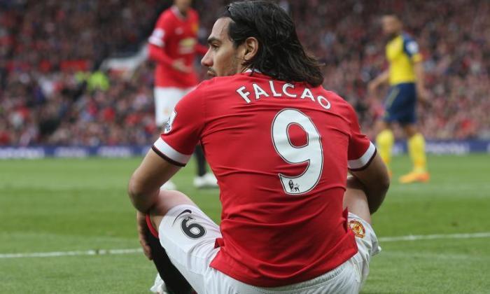 Man United Flop Falcao下赛季可以留在英超联赛中