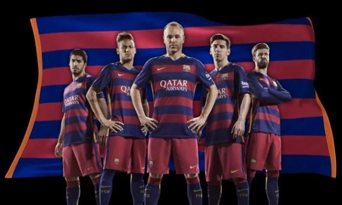 巴塞罗那的冲击新看！查看La Liga Champions 2015/16 Kit