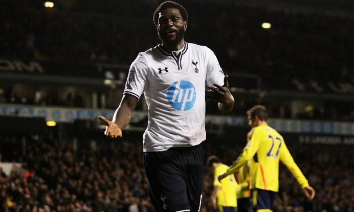 Tottenham Striker Emmanuel Adebayor的未来将于下周决定