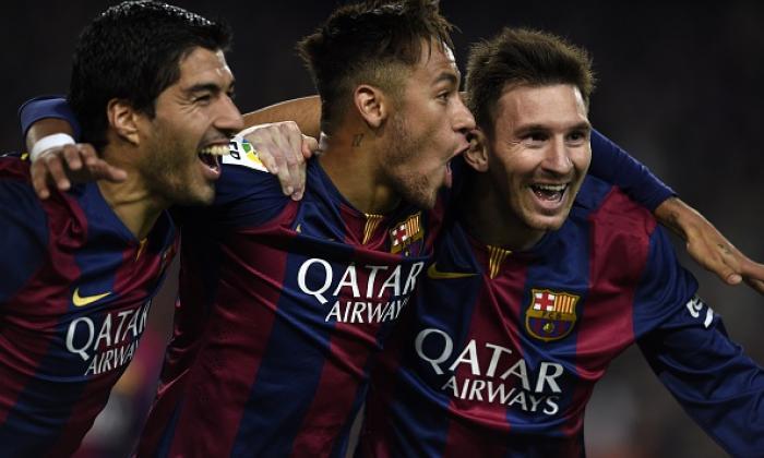 Messi，Suarez和Neymar或Messi，Eto'o和Henry？巴塞罗那的前三个战斗