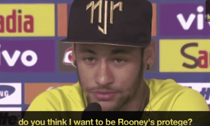 男子联合Neymar视频：“你觉得我会换流messi和suarez for ruoney和年轻人吗？'*