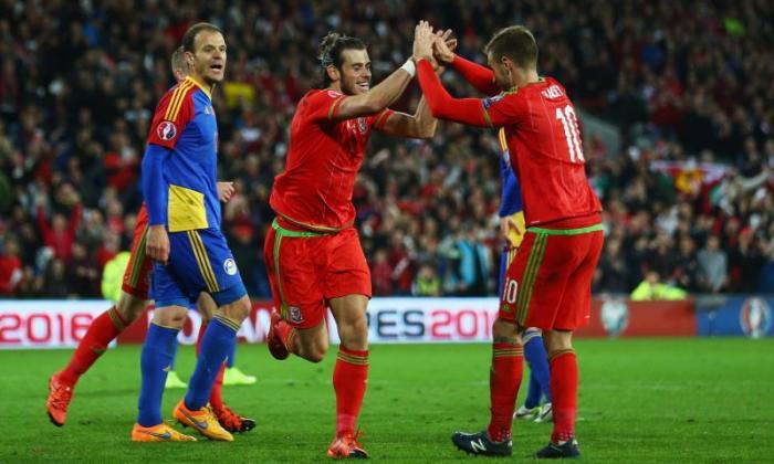 威尔士2-0安道尔：Ramsey和Bale罢工如威尔士舒适地派出米诺