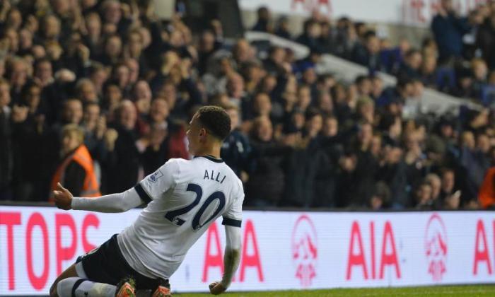 托特纳姆3-1阿斯顿别墅：Remi Garde手表作为Mousa Dembele，Dele Alli和Harry Kane Goals保持别墅底部