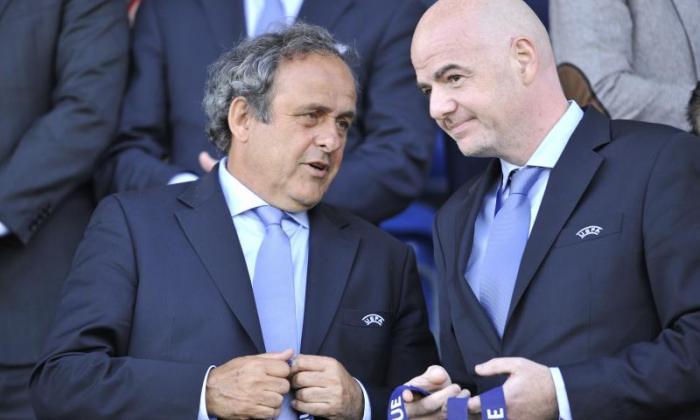米歇尔·普拉蒂尼在七个候选人中为FIFA总统持续服务