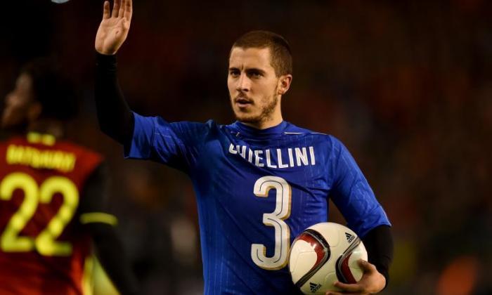视频：Chelsea Winger Eden Hazard的个人亮点在3-1比利时胜利的意大利