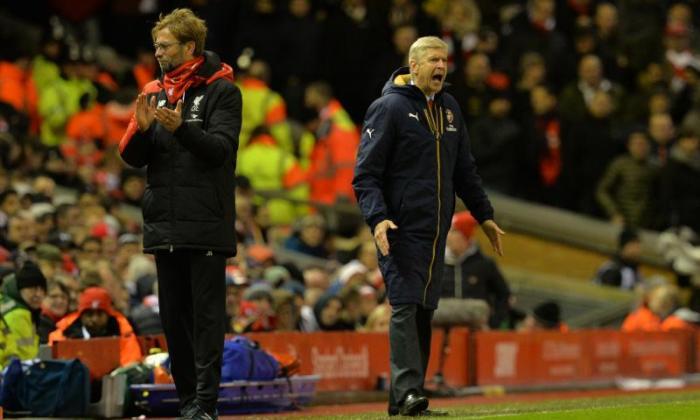 Ex-Reds Defender告诉Talksport，Arsenal为Jurgen Klopp的利物浦野心奠定了基准