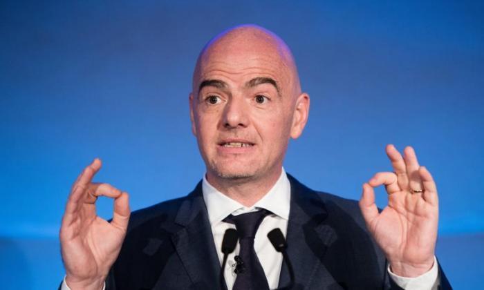 FIFA总统：足球协会支持Gianni Infantino