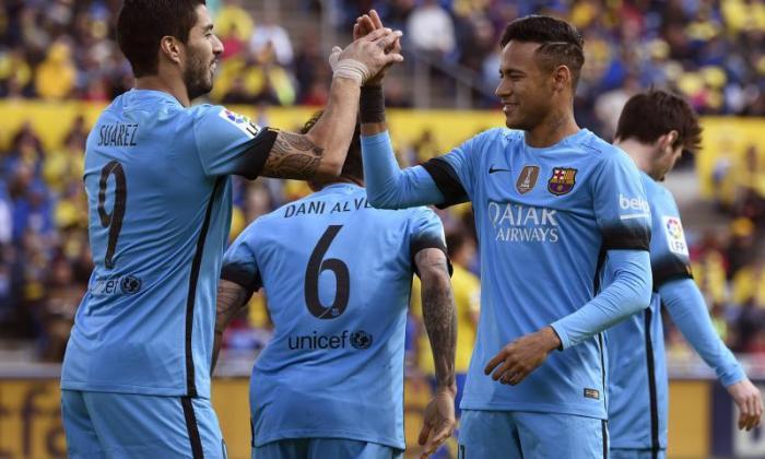 视频：查看阿森纳 - 观看巴塞罗那的Neymar和Luis Suarez评分