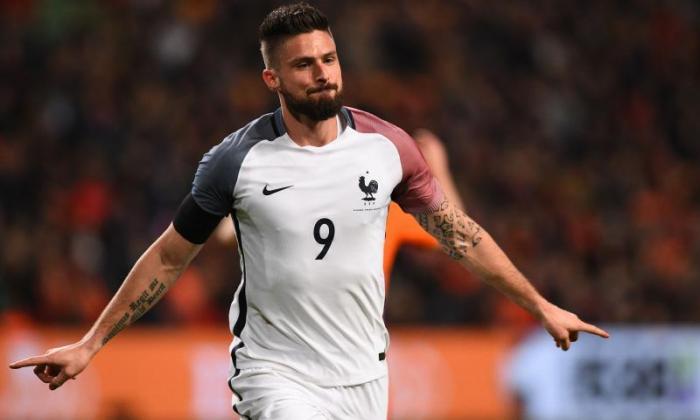 手表：阿森纳的奥利维尔Giroud For France V荷兰