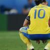 2016年欧元：瑞典0-1比利时：Radja Nainggolan Stunner结束了Zlatan Ibrahimovic的国际职业，呜咽着
