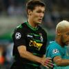 Borussia Monchengladbach'Hope's Hevering Chelsea Defender Andreas Christensen于2017年